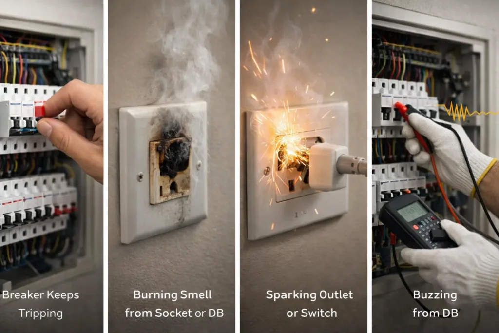 Electrical Burning Smell Fix